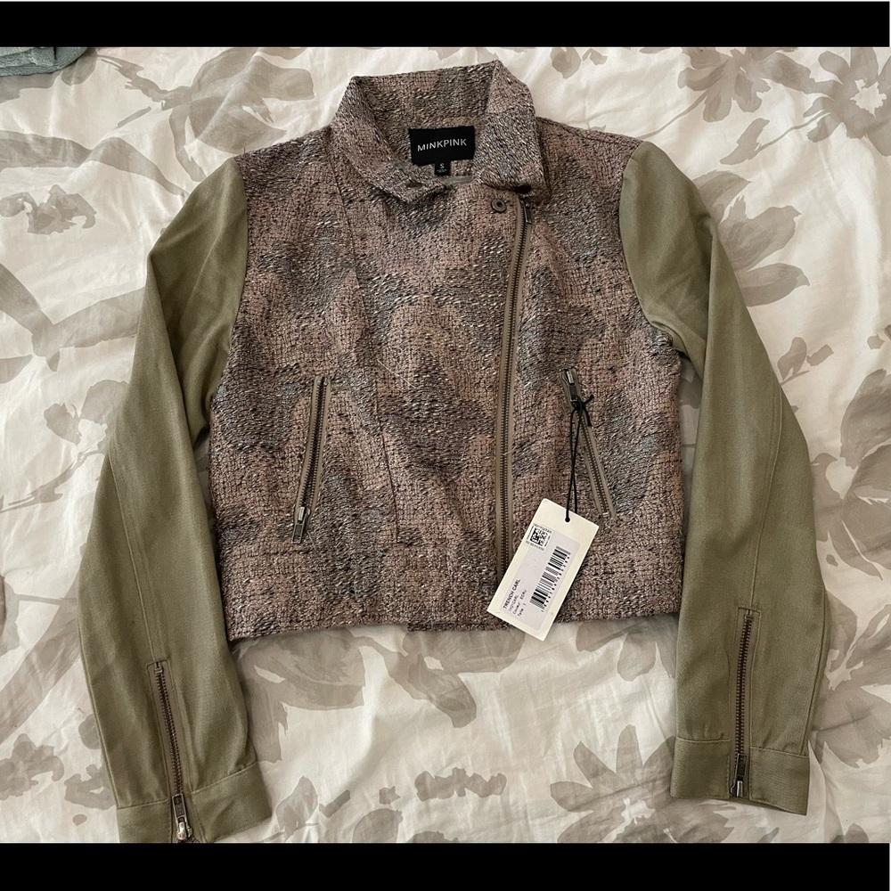 NWT MinkPink Jacket